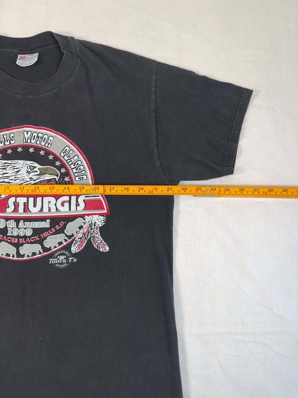 Vintage 1999 Sturgis Black Hills Motor Classic T-Shirt Size Large - Picture 4 of 7